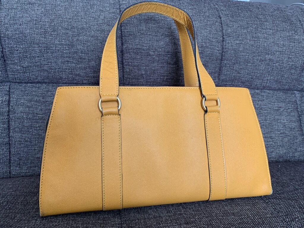 CELINE　ハンドバッグ　リカラー前　後面